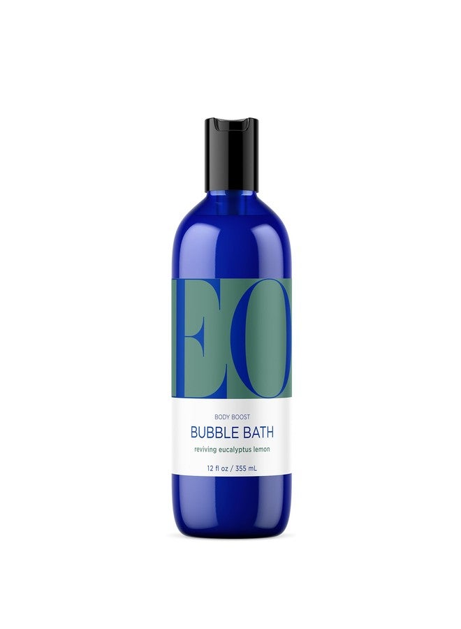 EO Bubble Bath, 12 Ounce (Pack of 1), Eucalyptus Lemon, Plant-Based, Botanical Extracts - Image 1